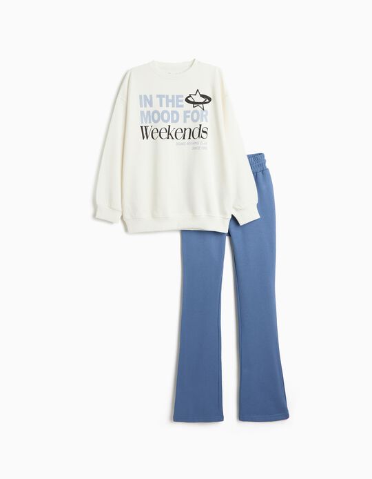 Comprar Online Conjunto De Felpa, Menina, Azul Escuro
