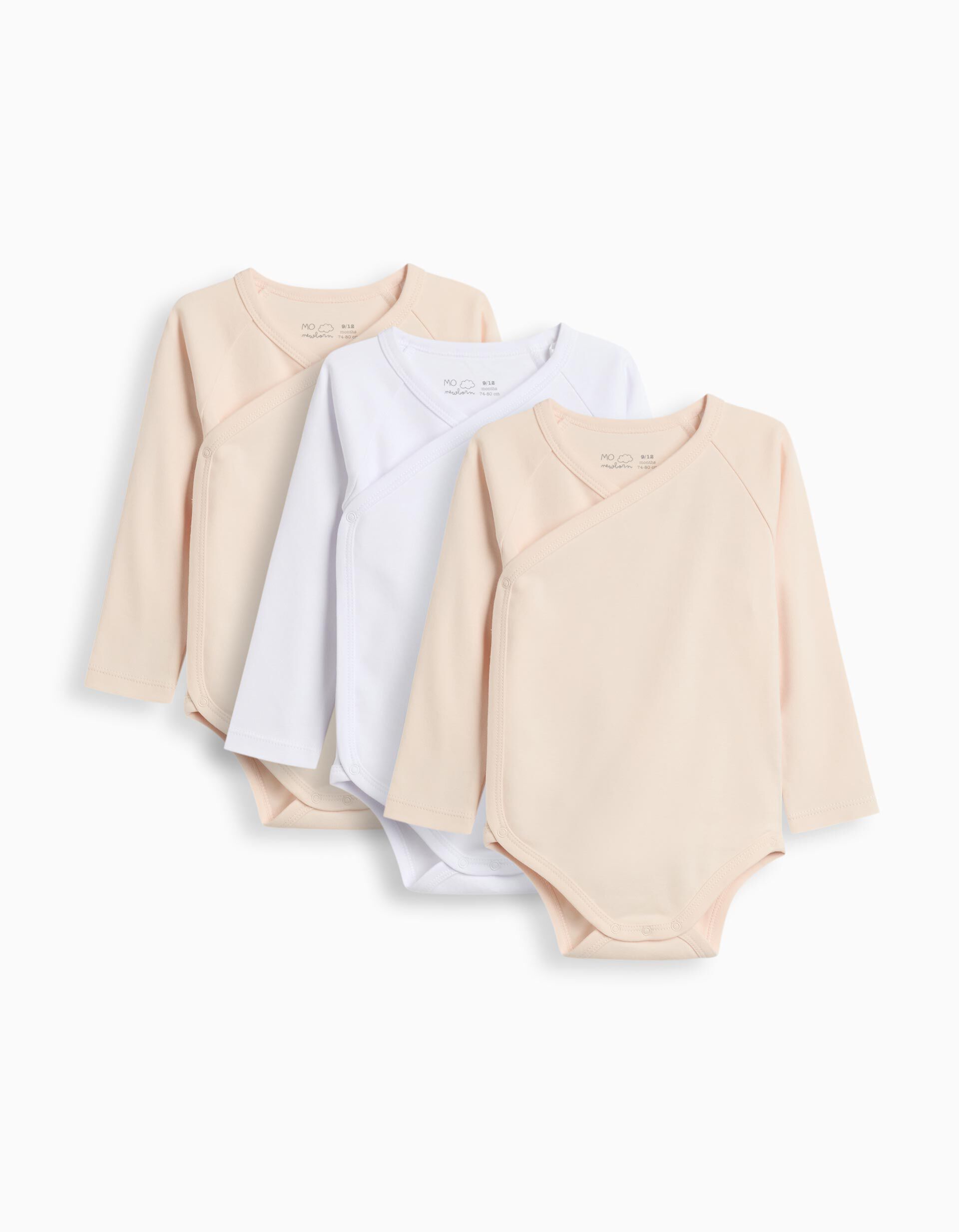 Comprar Online Pack 3 Bodies Quimono, Menina, Multicor