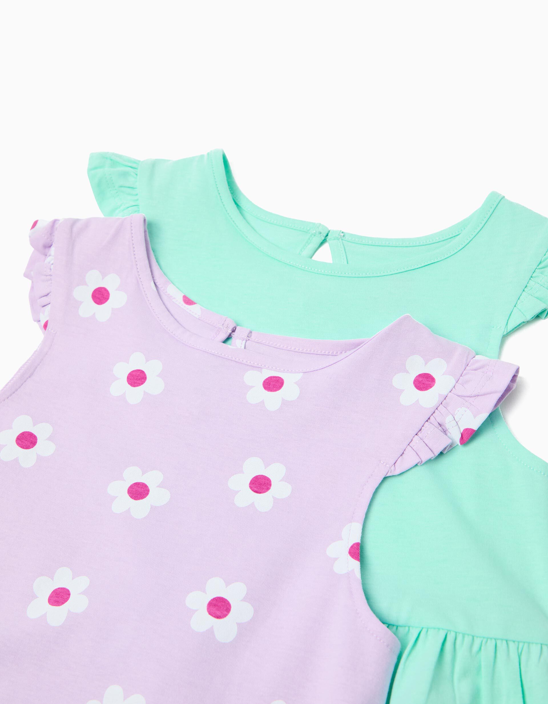 Comprar Online Pack 2 Vestidos, Menina, Verde Claro