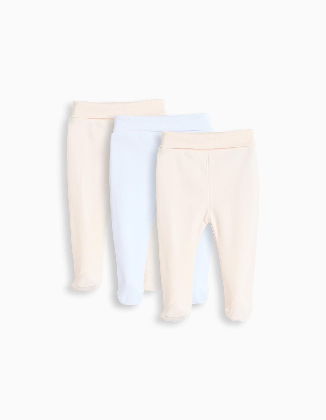 Pack 3 Cal&ccedil;as com P&eacute;s, Beb&eacute;, Multicor