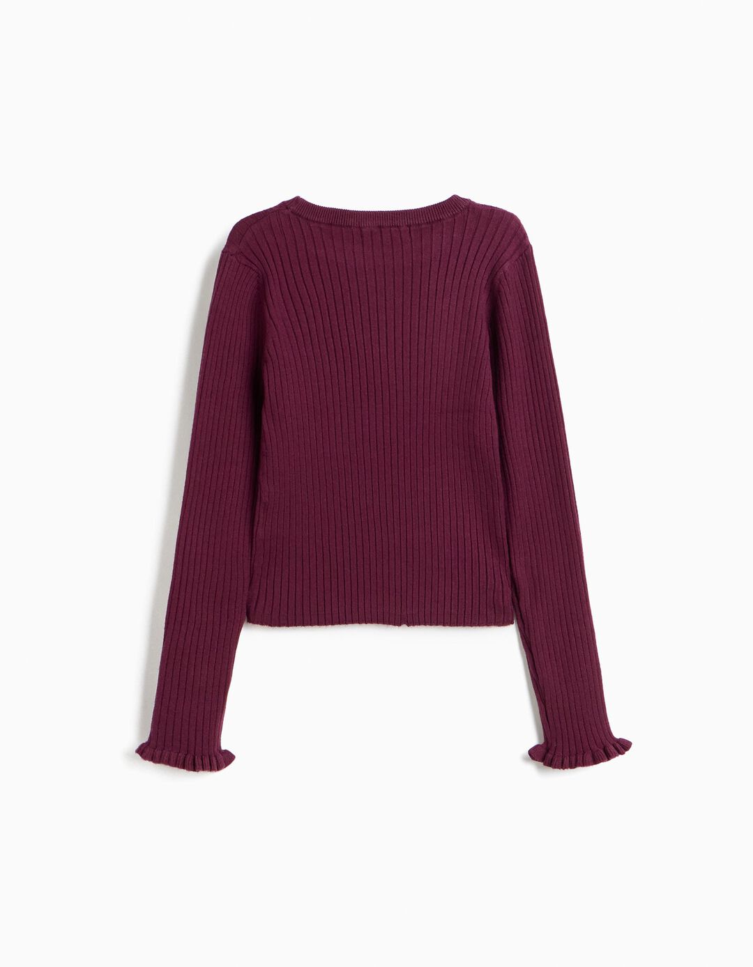Camisola De Malha, Menina, Roxo Escuro