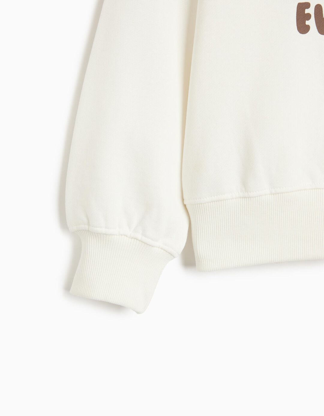 Sweatshirt 'Capybara' &copy;Capyfun, Menina, Branco