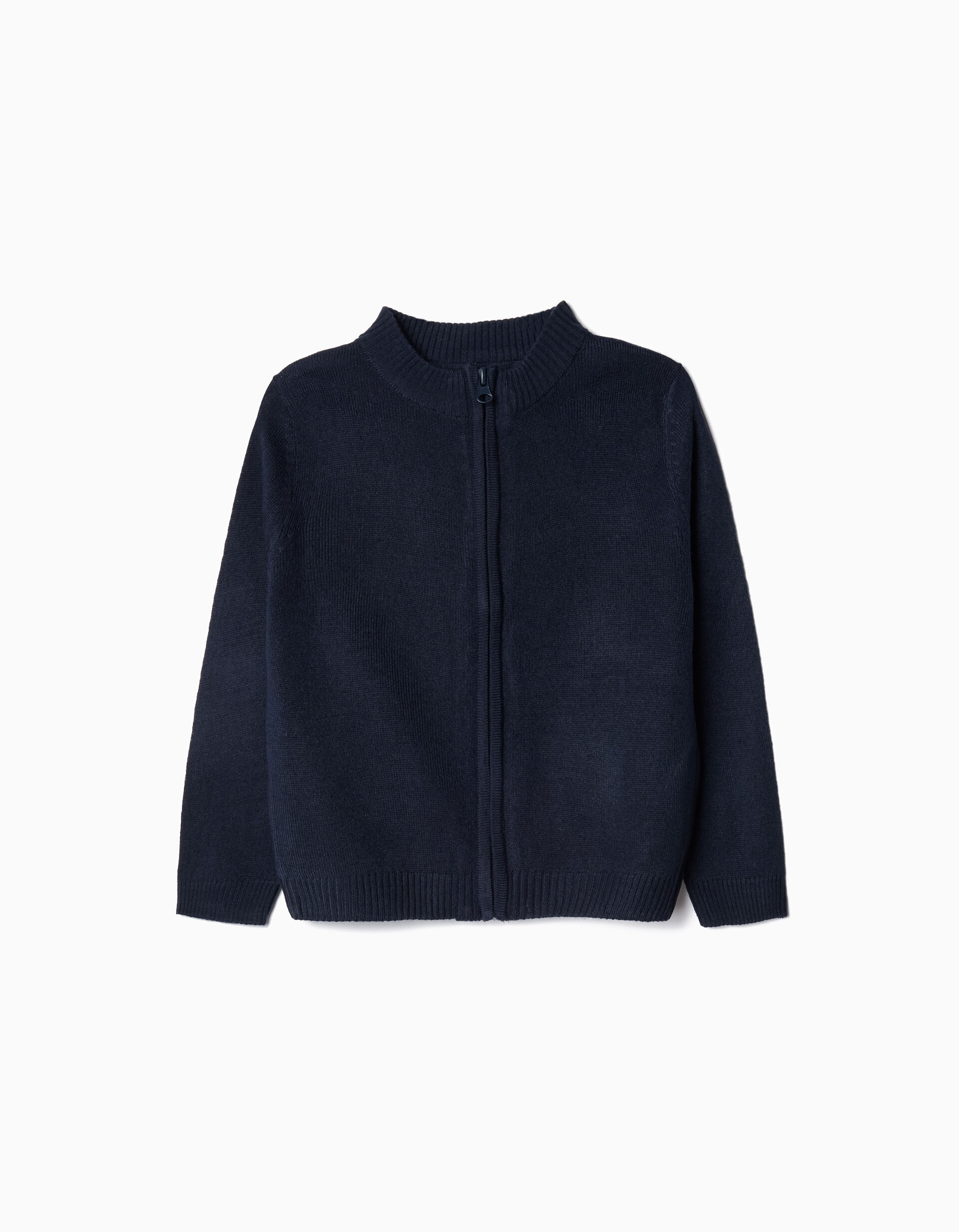 Comprar Online Casaco de Malha Fecho de Correr, Beb&eacute; Menino, Azul Escuro