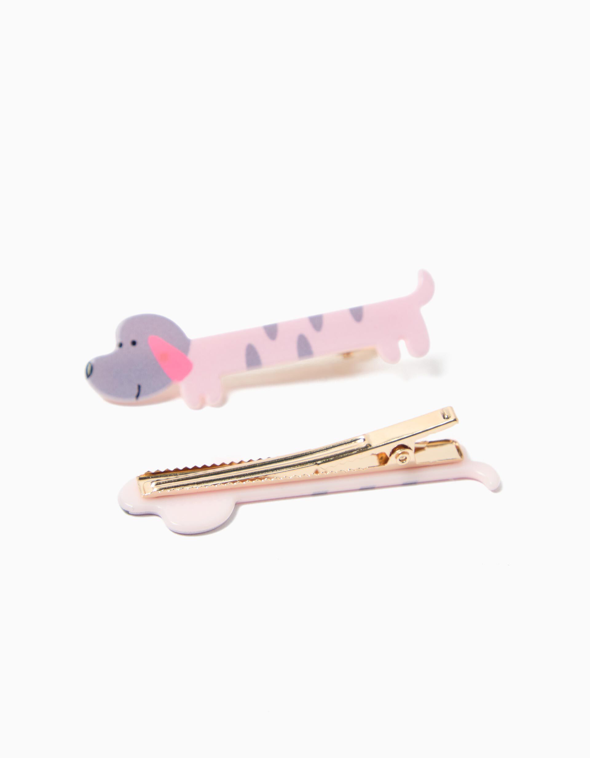 Comprar Online Pack 2 Ganchos de Cabelo, Mulher, Rosa