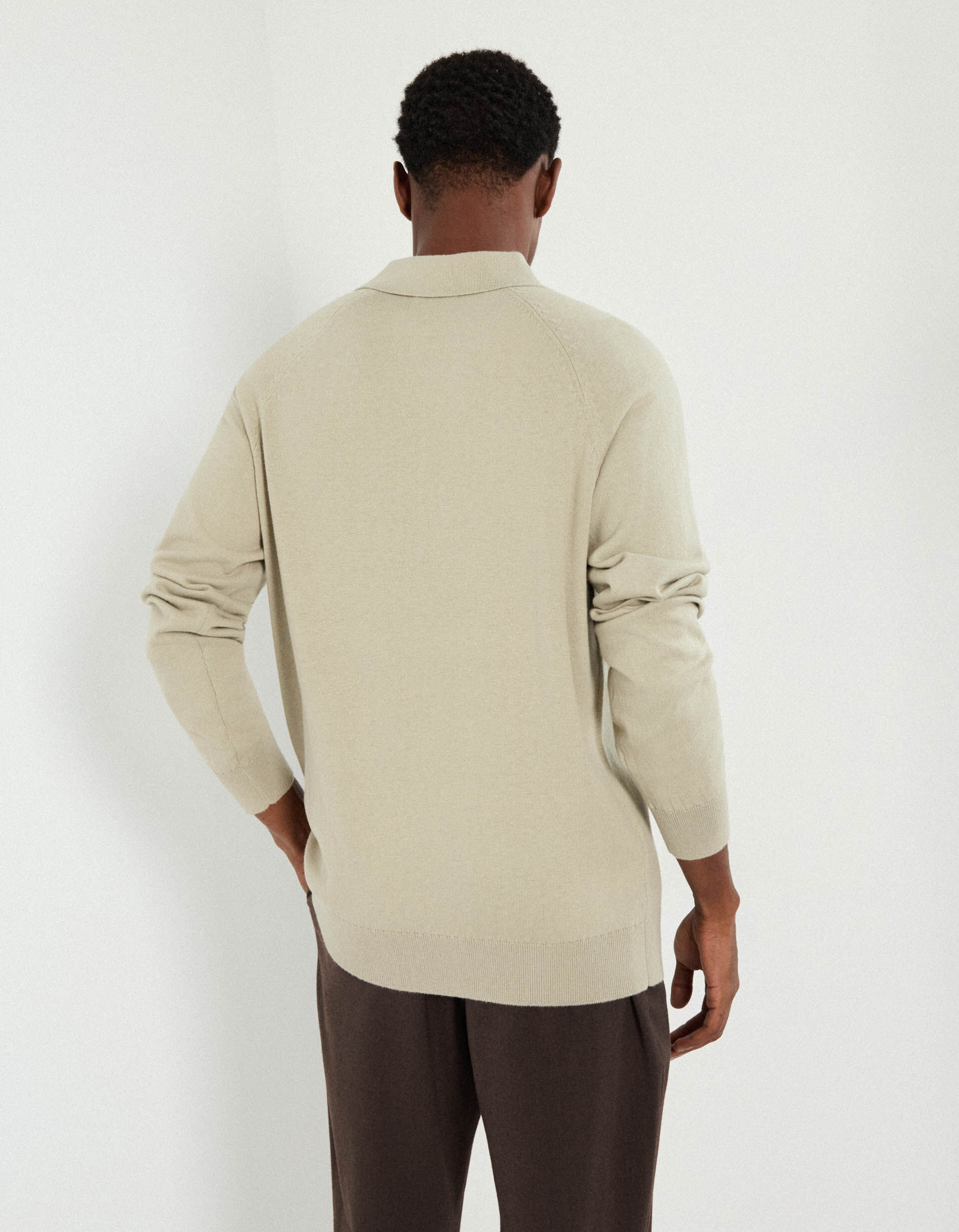 Comprar Online Polo com Caxemira, Homem, Verde Claro 