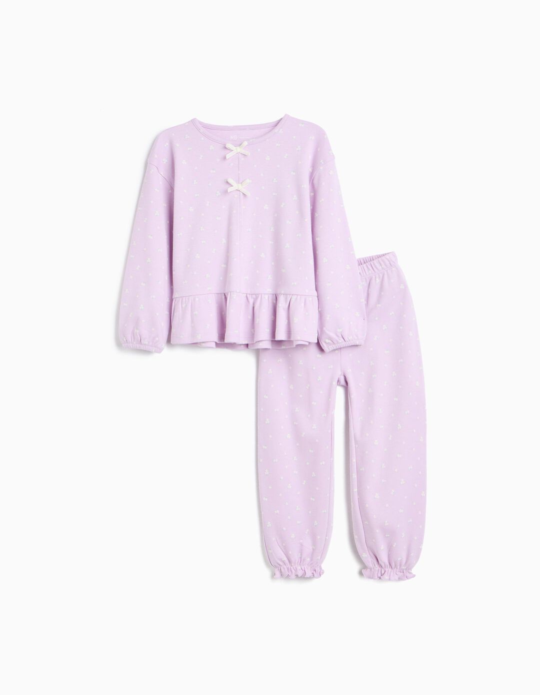 Pijama Interlock, Menina, Rosa