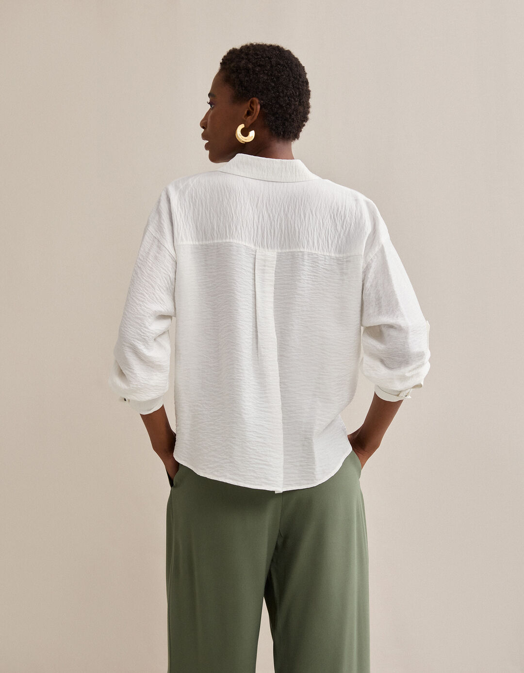 Blusa, Mulher, Branco