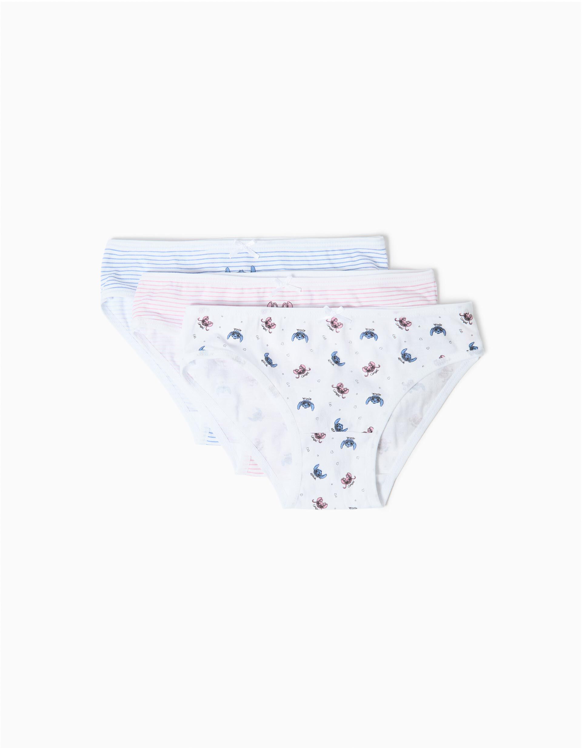 Comprar Online Pack 3 Cuecas 'Stitch', Menina, Multicolor 