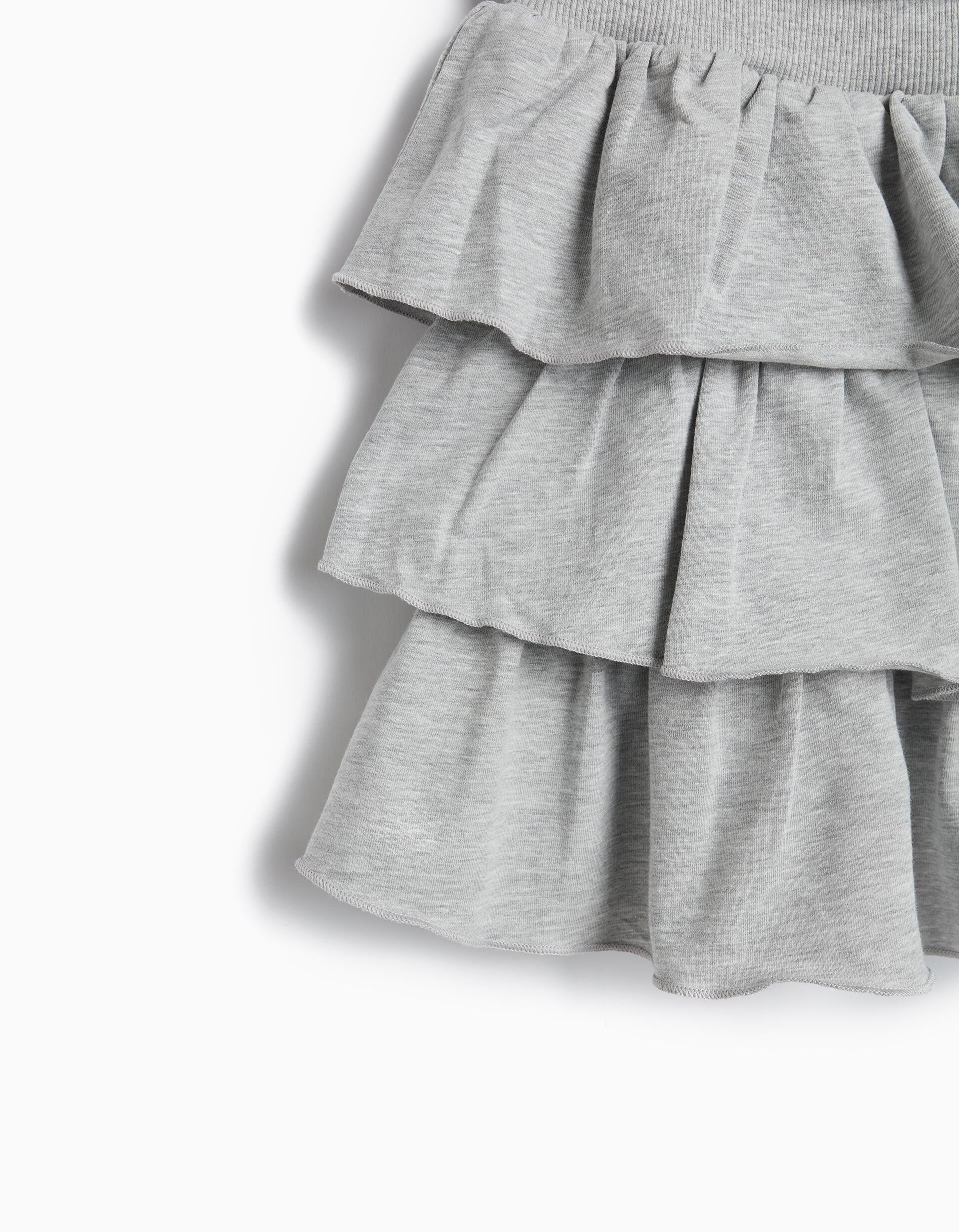 Comprar Online Saia-Cal&ccedil;&atilde;o, Menina, Cinzento Claro