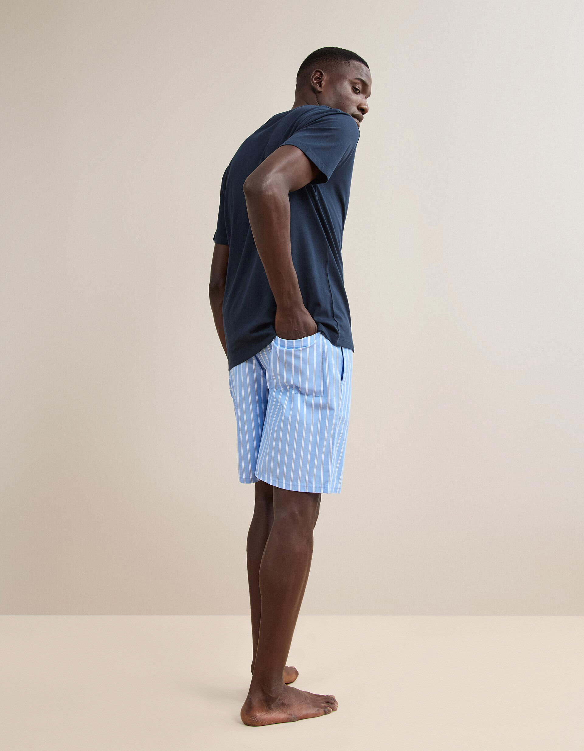 Comprar Online Pijama Jersey, Homem, Azul Escuro