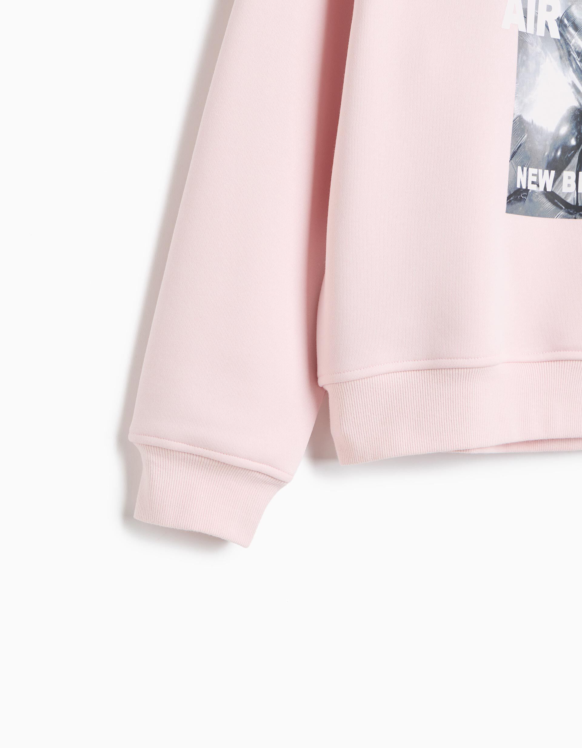 Comprar Online Sweatshirt, Menina, Rosa Claro