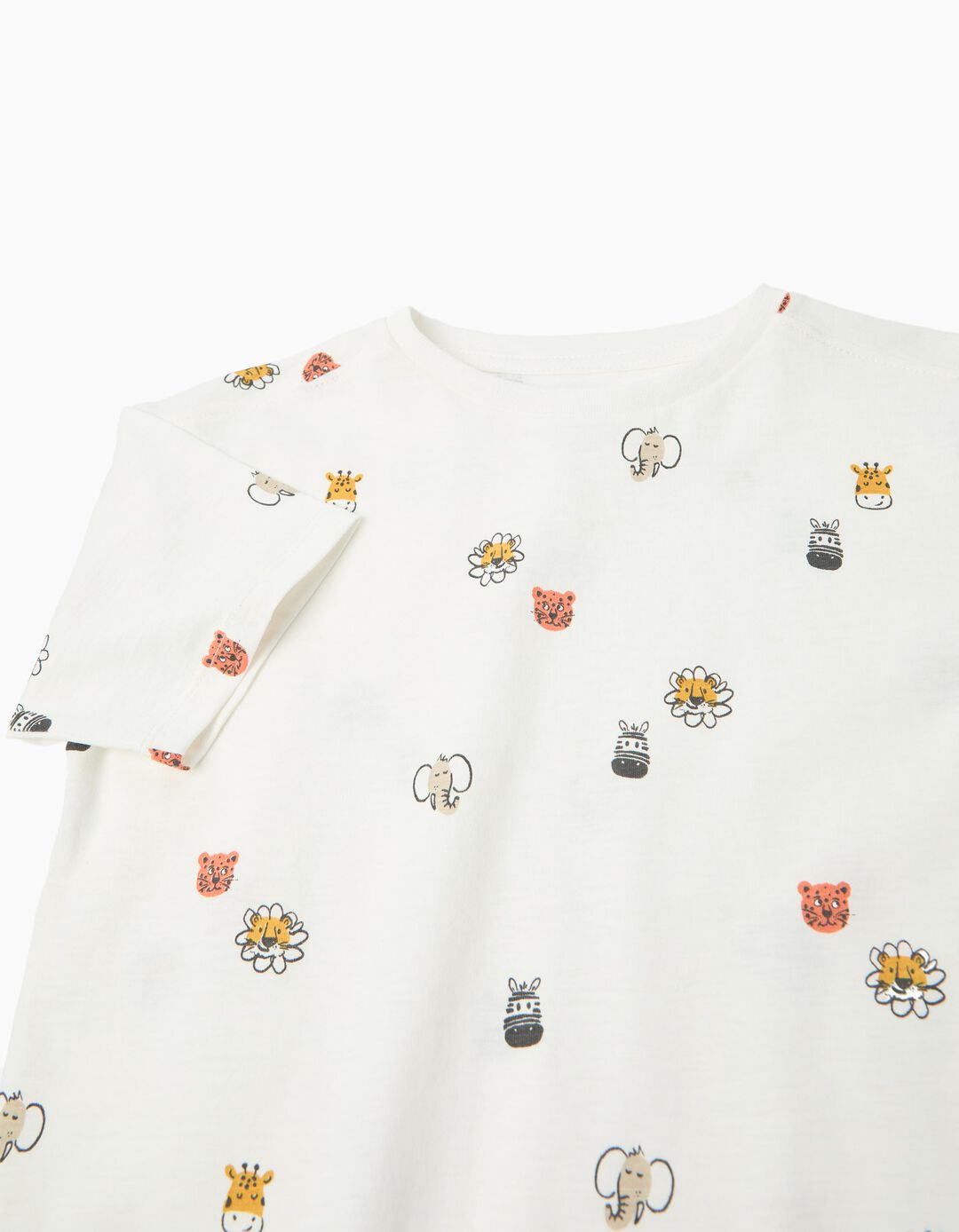 T-shirt Estampada, Menino, Branco