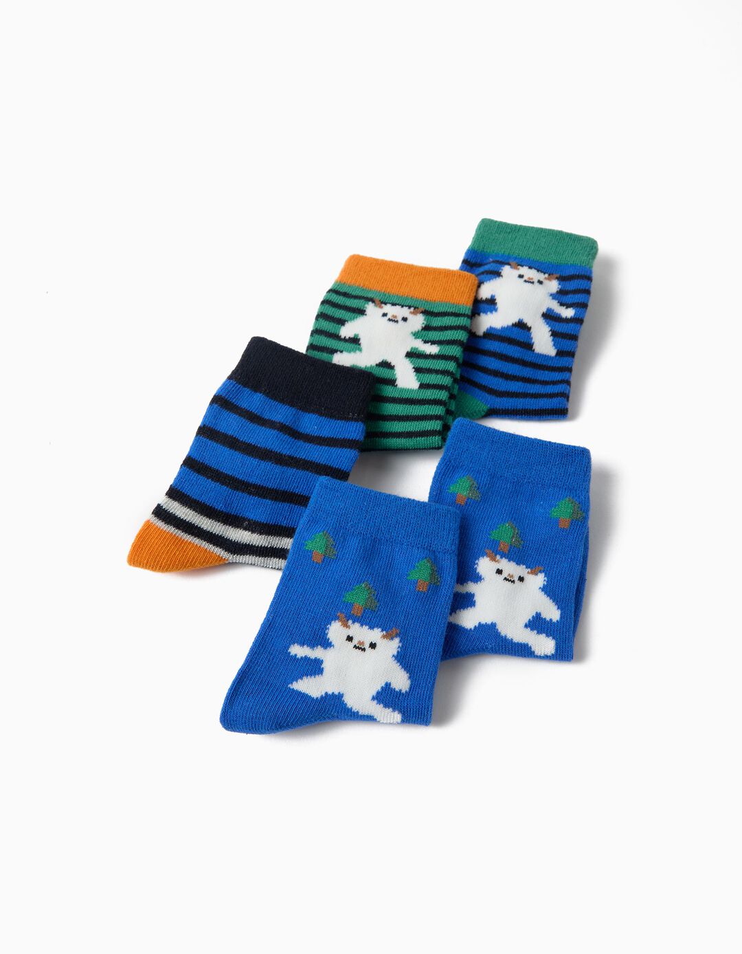 Pack 5 Pares De Meias, Menino, Multicolor