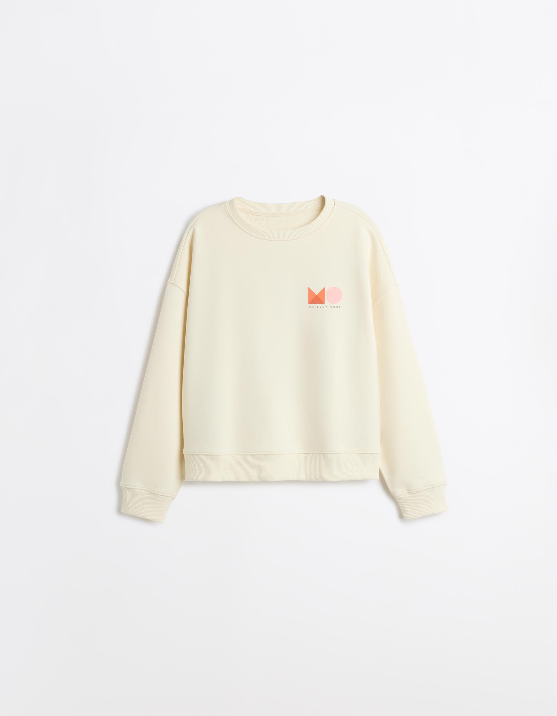 Comprar Online Sweatshirt, Mulher, Cru