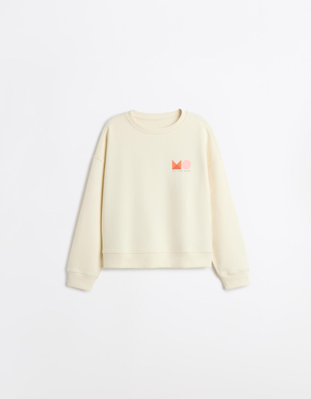 Sweatshirt, Mulher, Cru