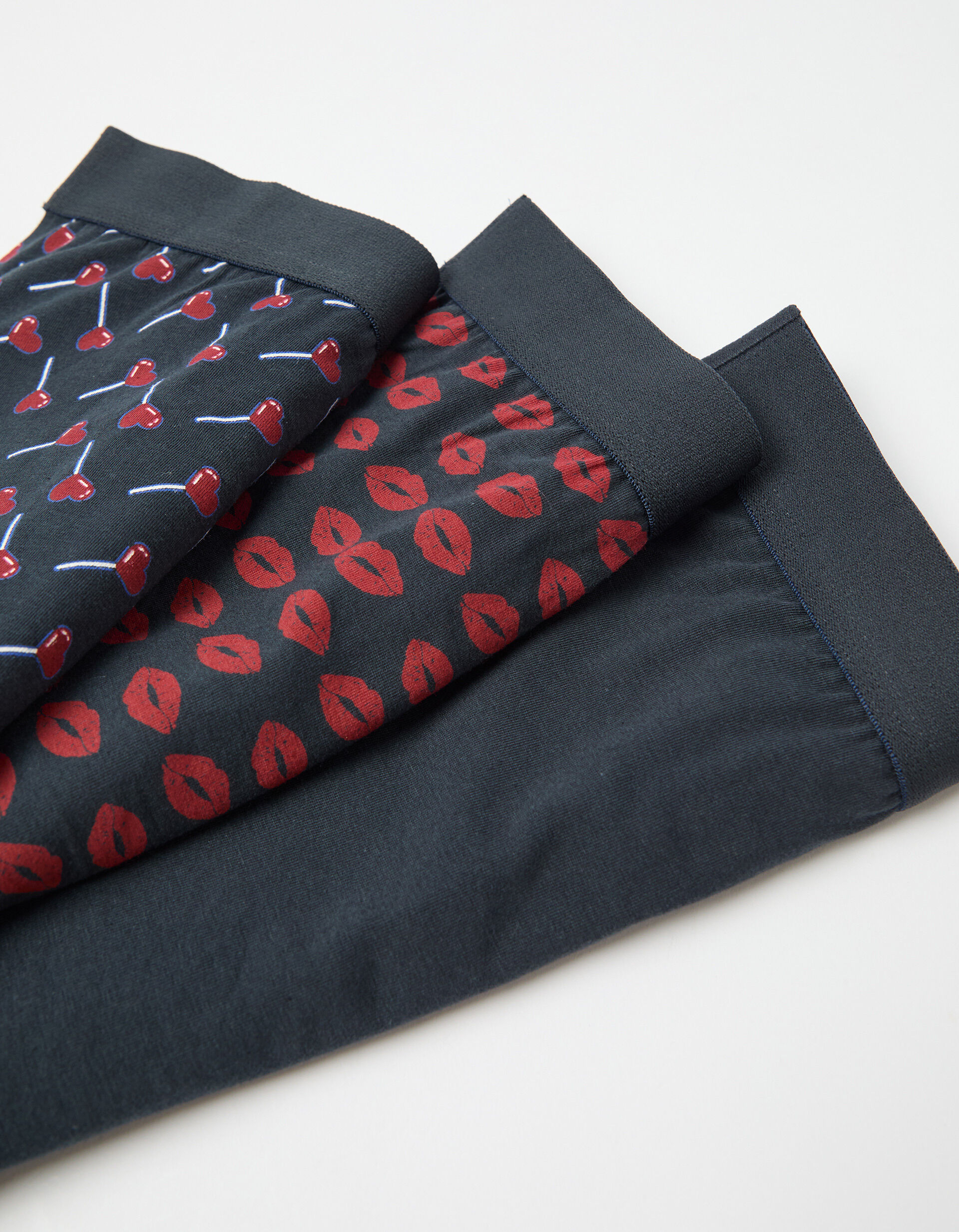 Comprar Online Pack 3 Boxers, Homem, Azul Escuro