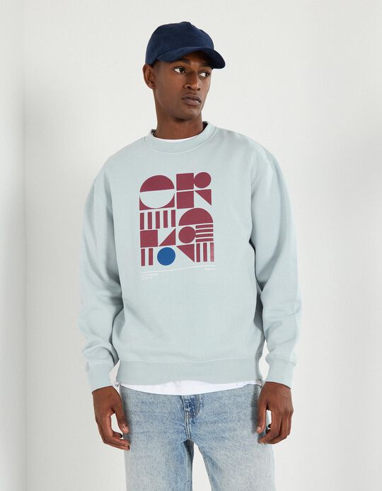 Comprar Online Sweatshirt de Felpa, Homem, Azul