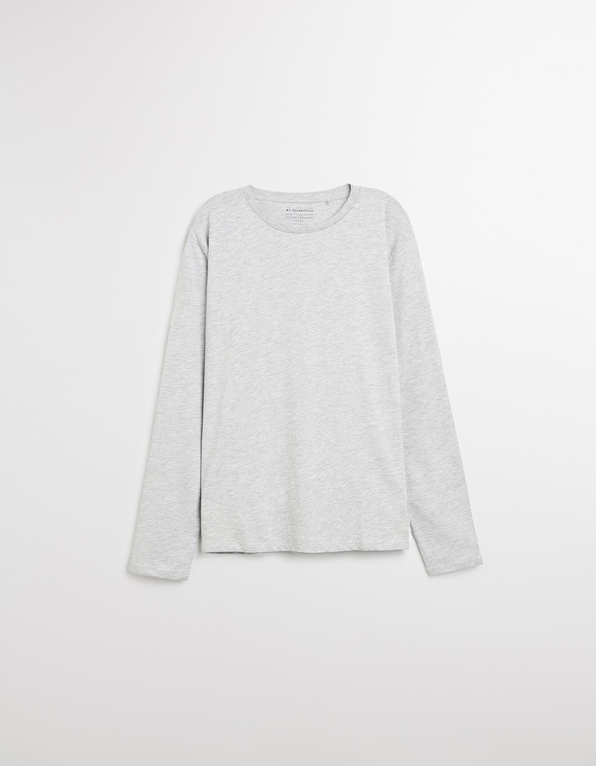 Comprar Online T-shirt Manga Comprida, Homem, Cinzento 