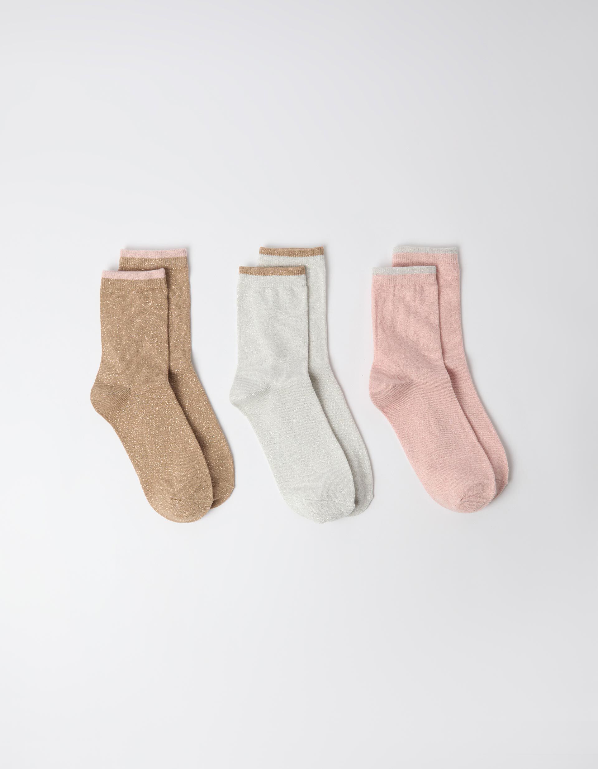 Comprar Online Pack 3 Pares De Meias, Mulher, Rosa