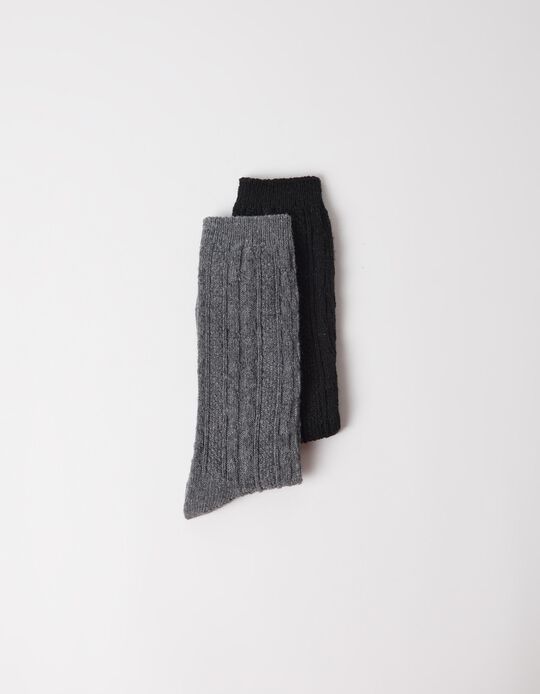 Comprar Online Pack 2 Pares De Meias, Mulher, Preto
