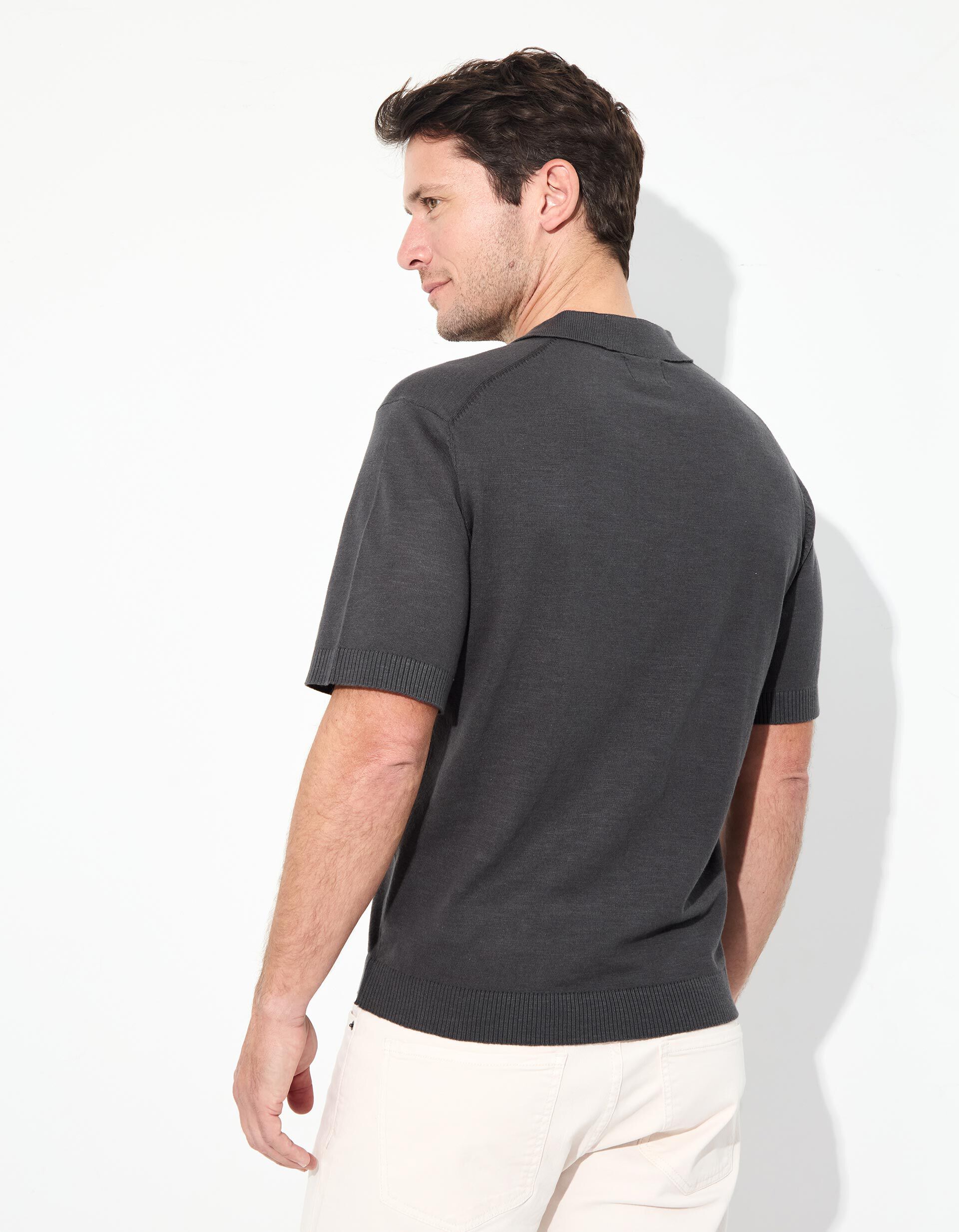 Comprar Online Polo, Homem, Cinzento Escuro 