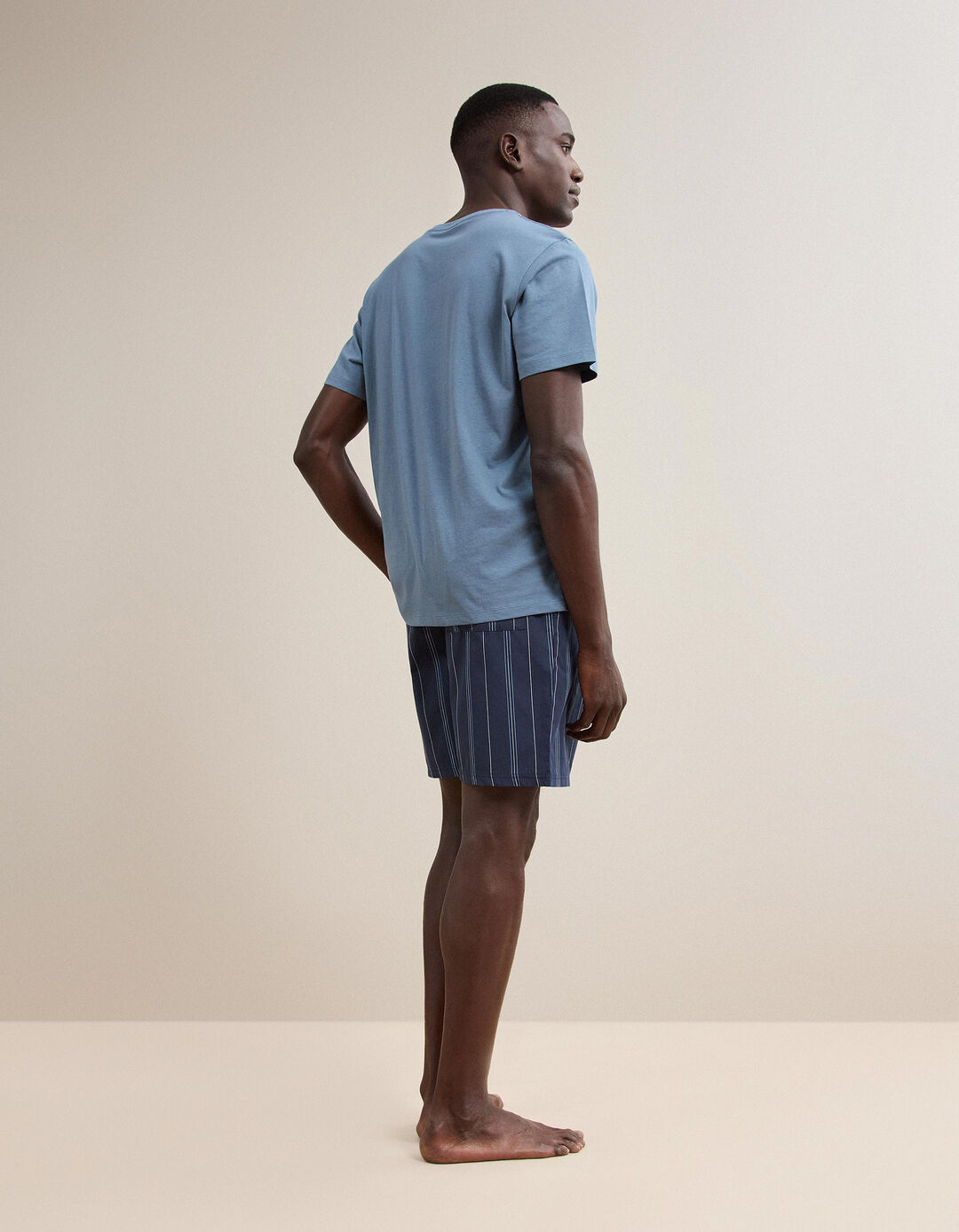 Pijama Jersey, Homem, Azul 