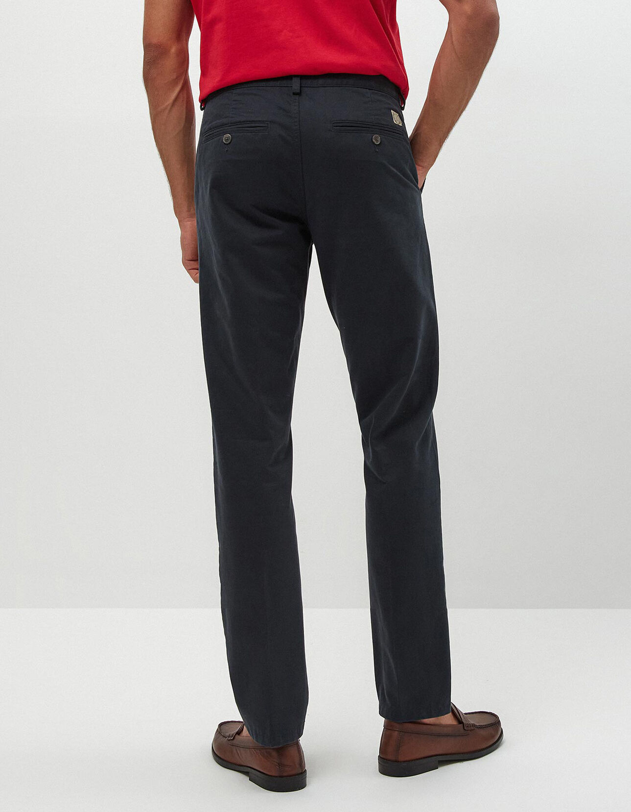 Comprar Online Cal&ccedil;as Chino Premium 'Slim fit', Homem, Azul Escuro