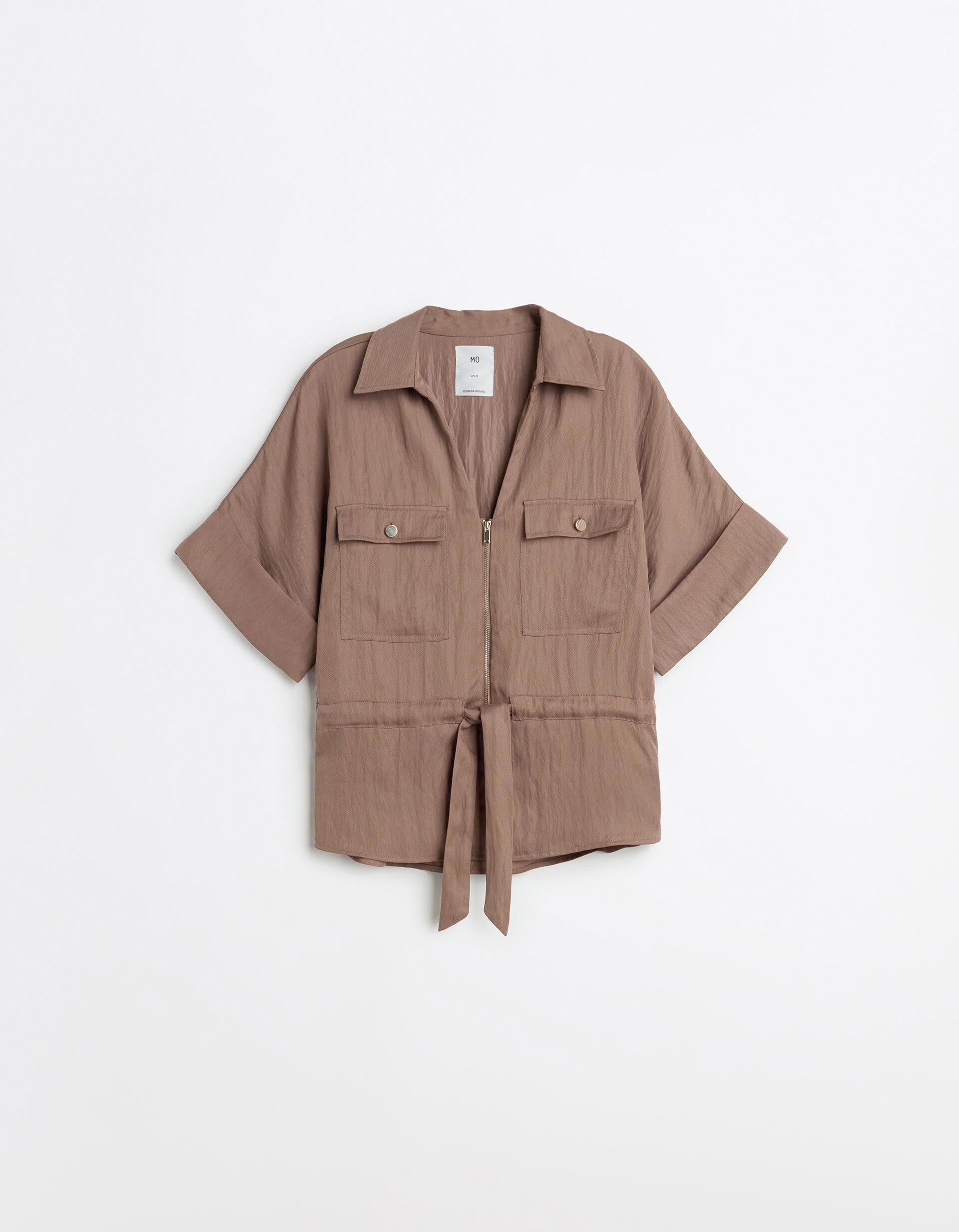 Comprar Online Camisa com Liocel, Mulher, Castanho