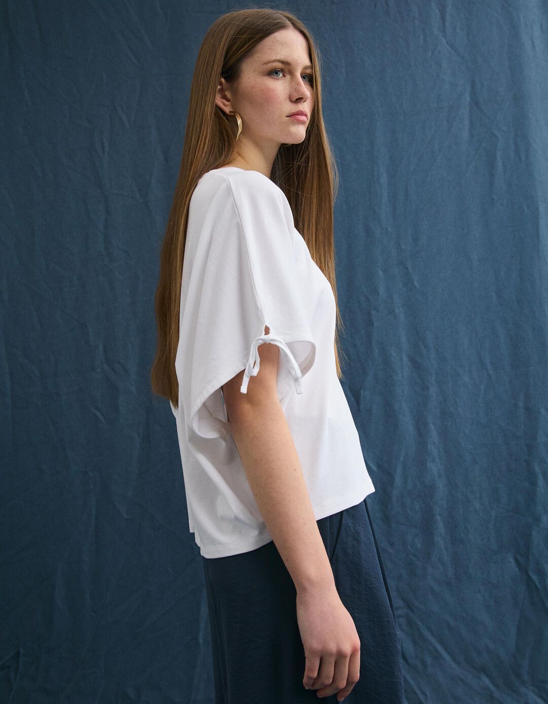 T-shirt, Mulher, Branco