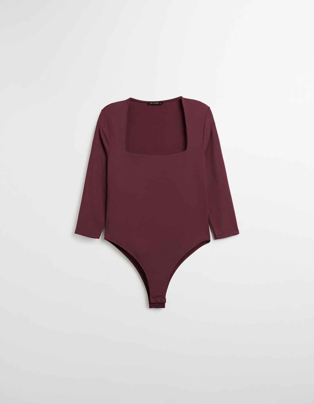 Body de Manga Comprida, Mulher, Roxo