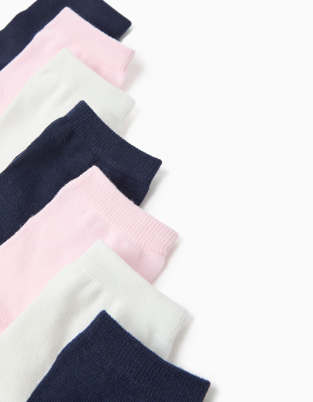 Pack 7 Pares de Meias, Menina, Multicor