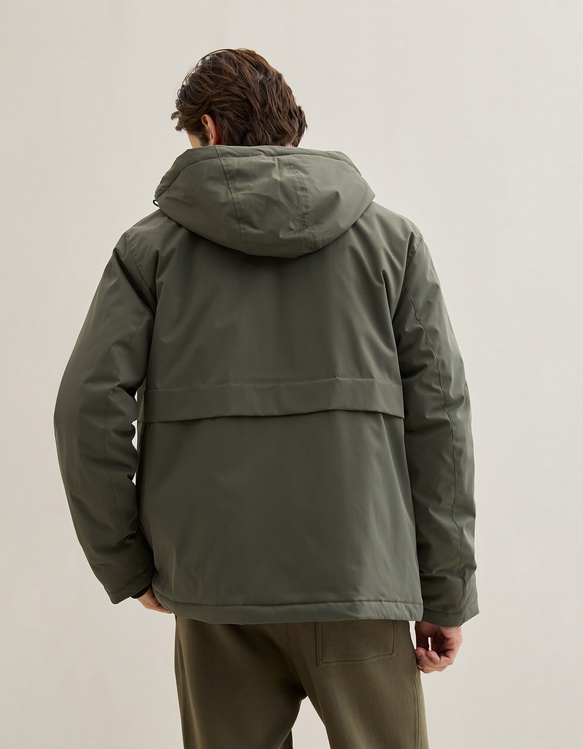 Comprar Online Parka com Capuz, Homem, Verde Escuro