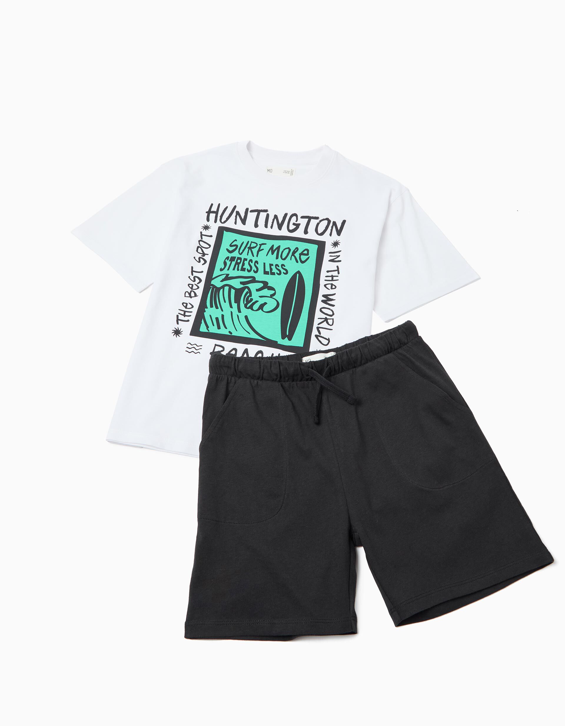 Comprar Online Conjunto T-shirt e Cal&ccedil;&otilde;es, Menino, Preto