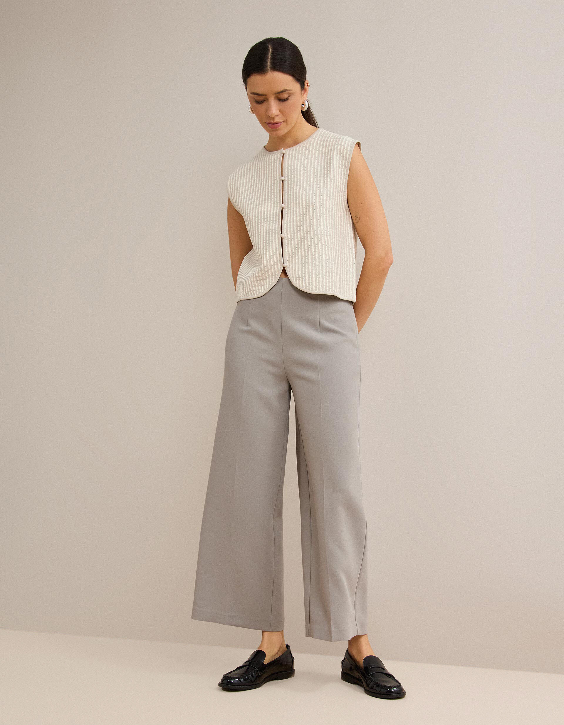 Comprar Online Cal&ccedil;as Culotte, Mulher, Cinzento Claro