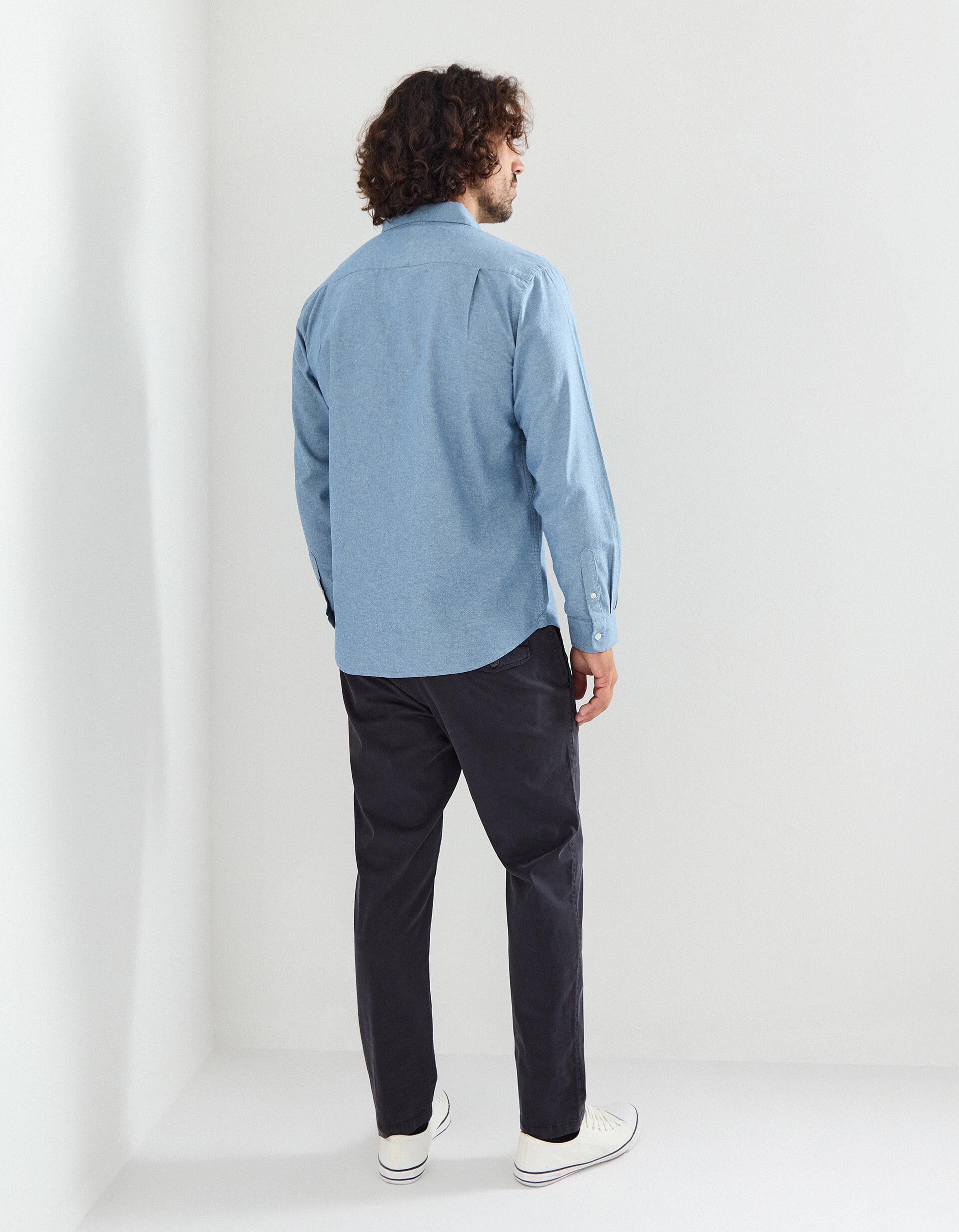 Comprar Online Cal&ccedil;as Chino, Homem, Azul Escuro