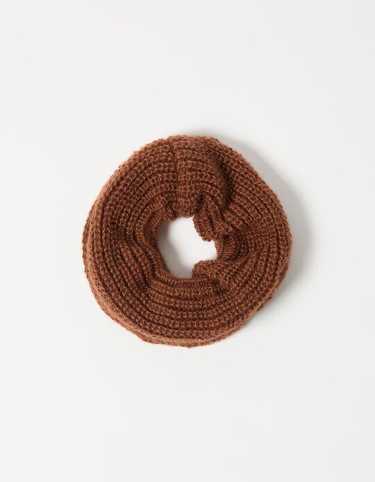 Comprar Online Elástico de Cabelo Scrunchie, Mulher, Castanho