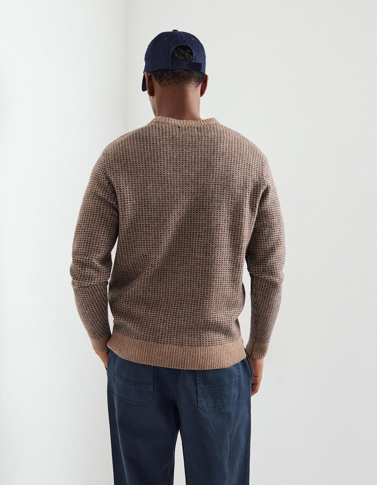 Comprar Online Camisola de Malha, Homem, Bege