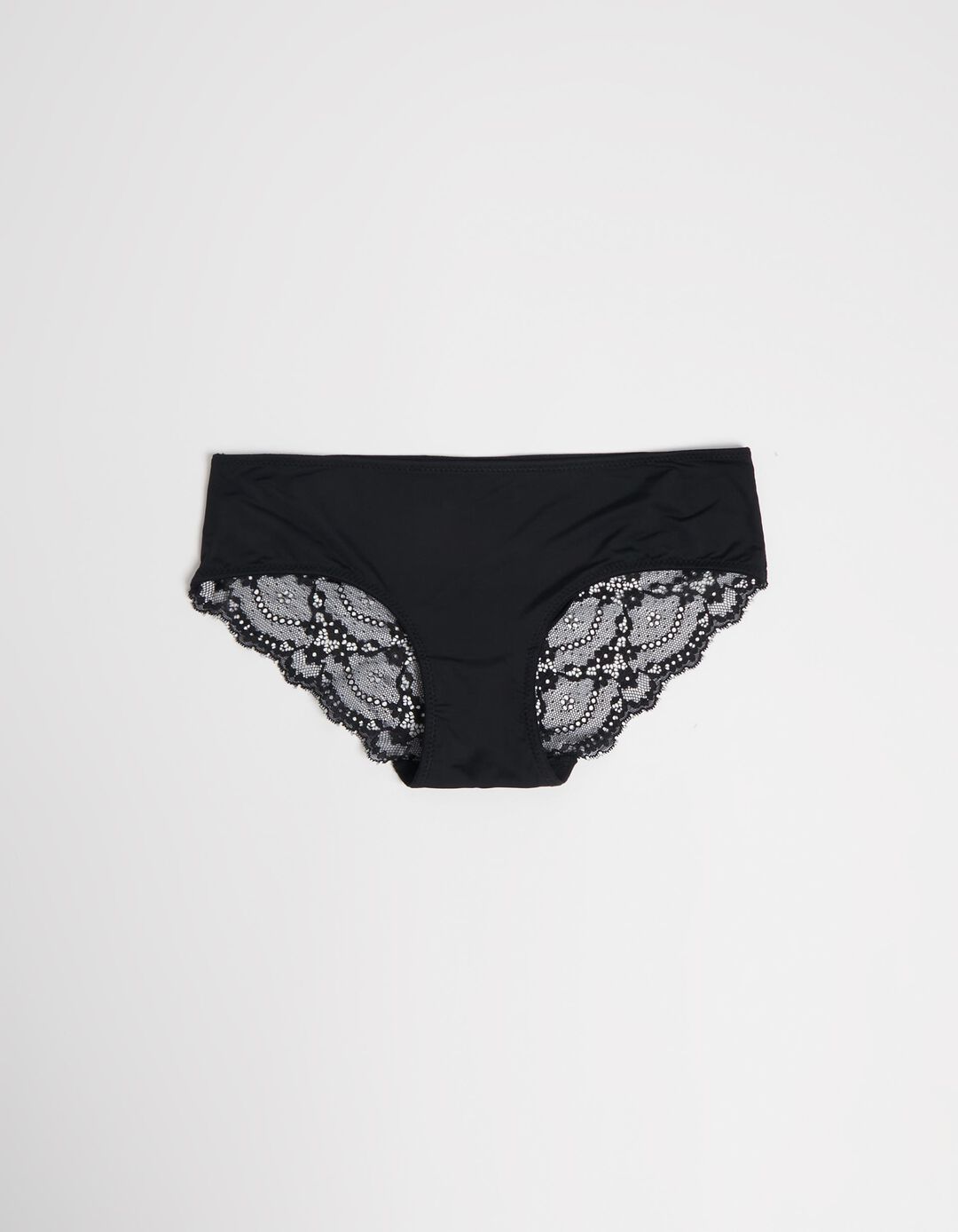 Hipster Briefs with Lace, Women, Black