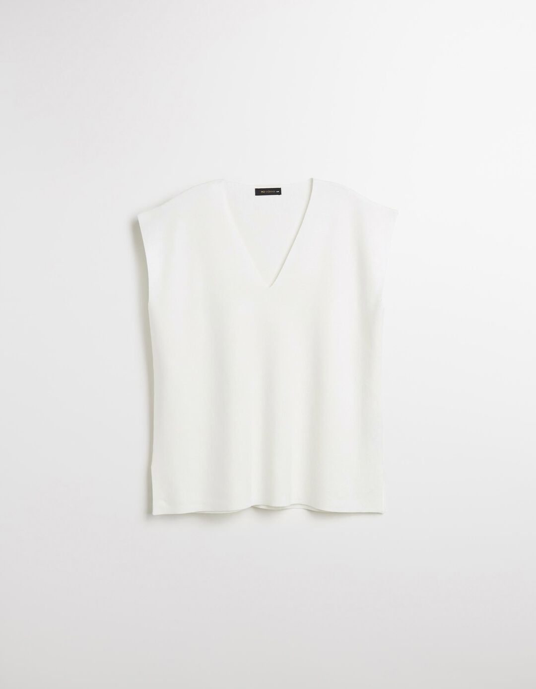 Colete de Malha, Mulher, Branco 