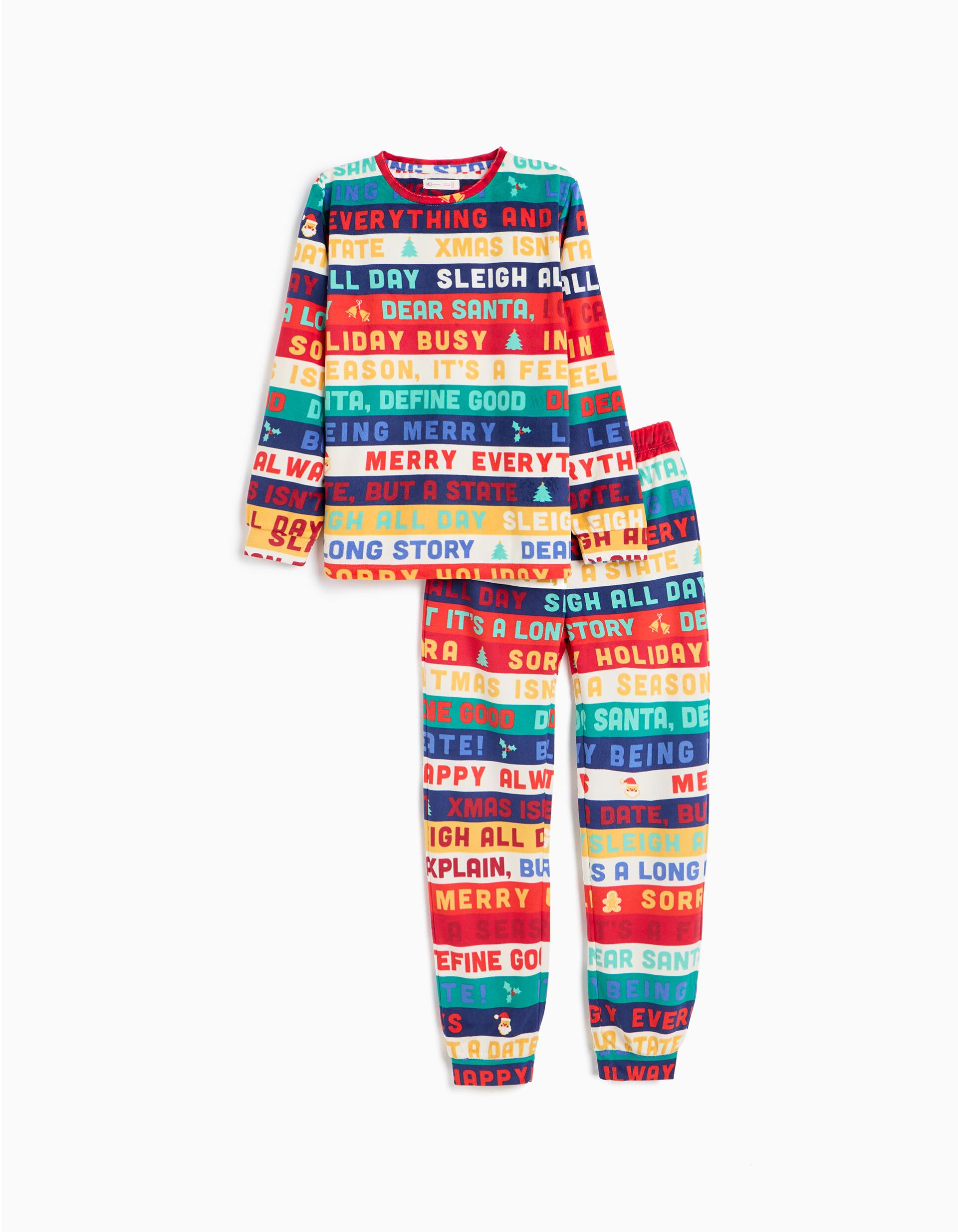 Comprar Online Pijama De Natal Em Veludo, Crian&ccedil;a, Vermelho