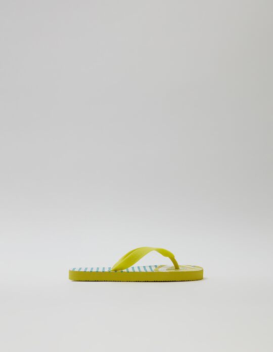 Flip-flops, Boys, Yellow