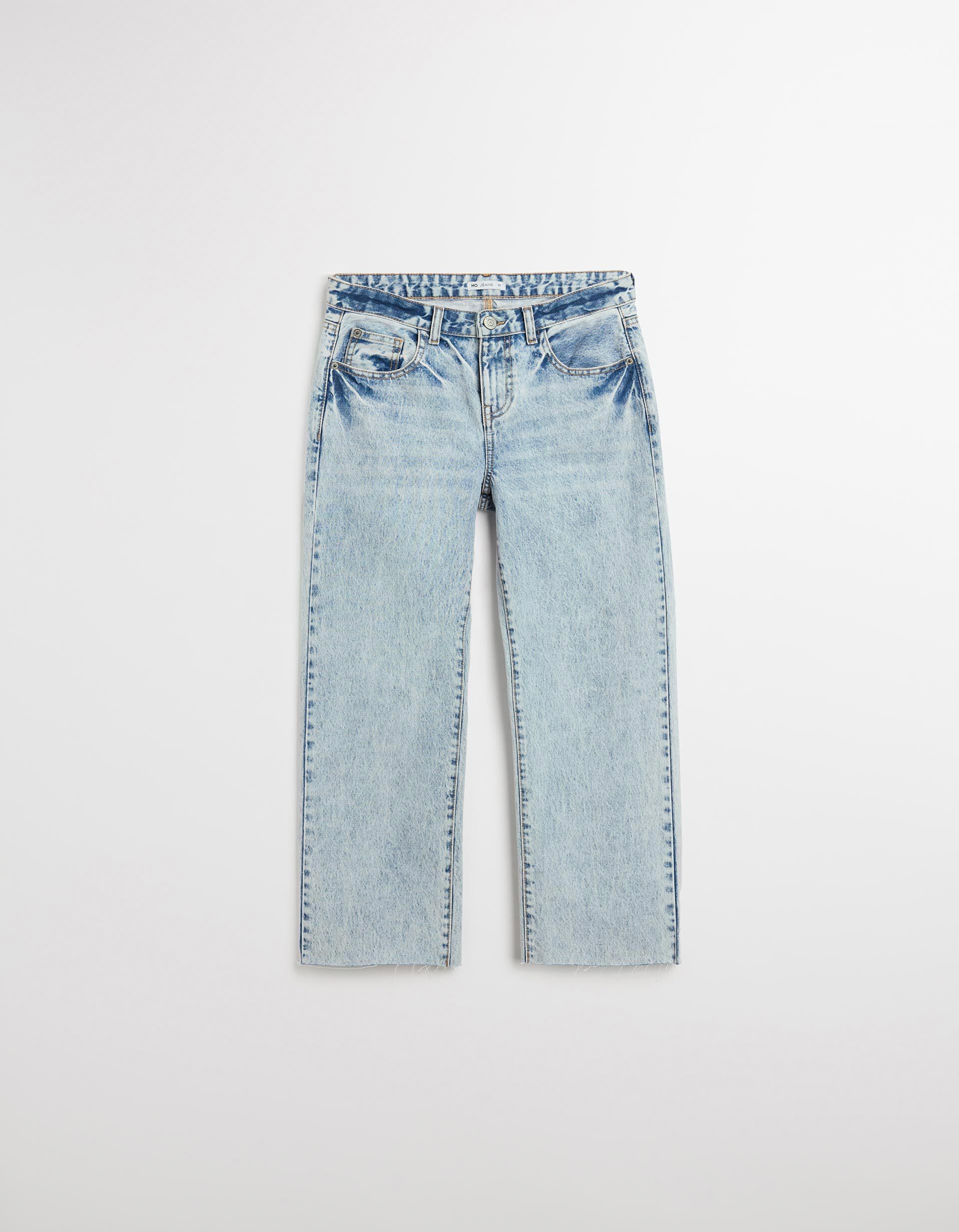 Comprar Online Cal&ccedil;as de Ganga 'Straight Fit', Mulher, Azul Claro