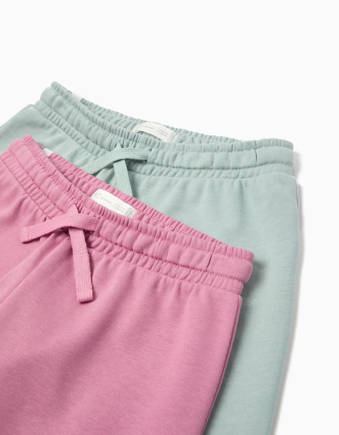 Pack 2 Joggings De Felpa, Menina, Verde Claro