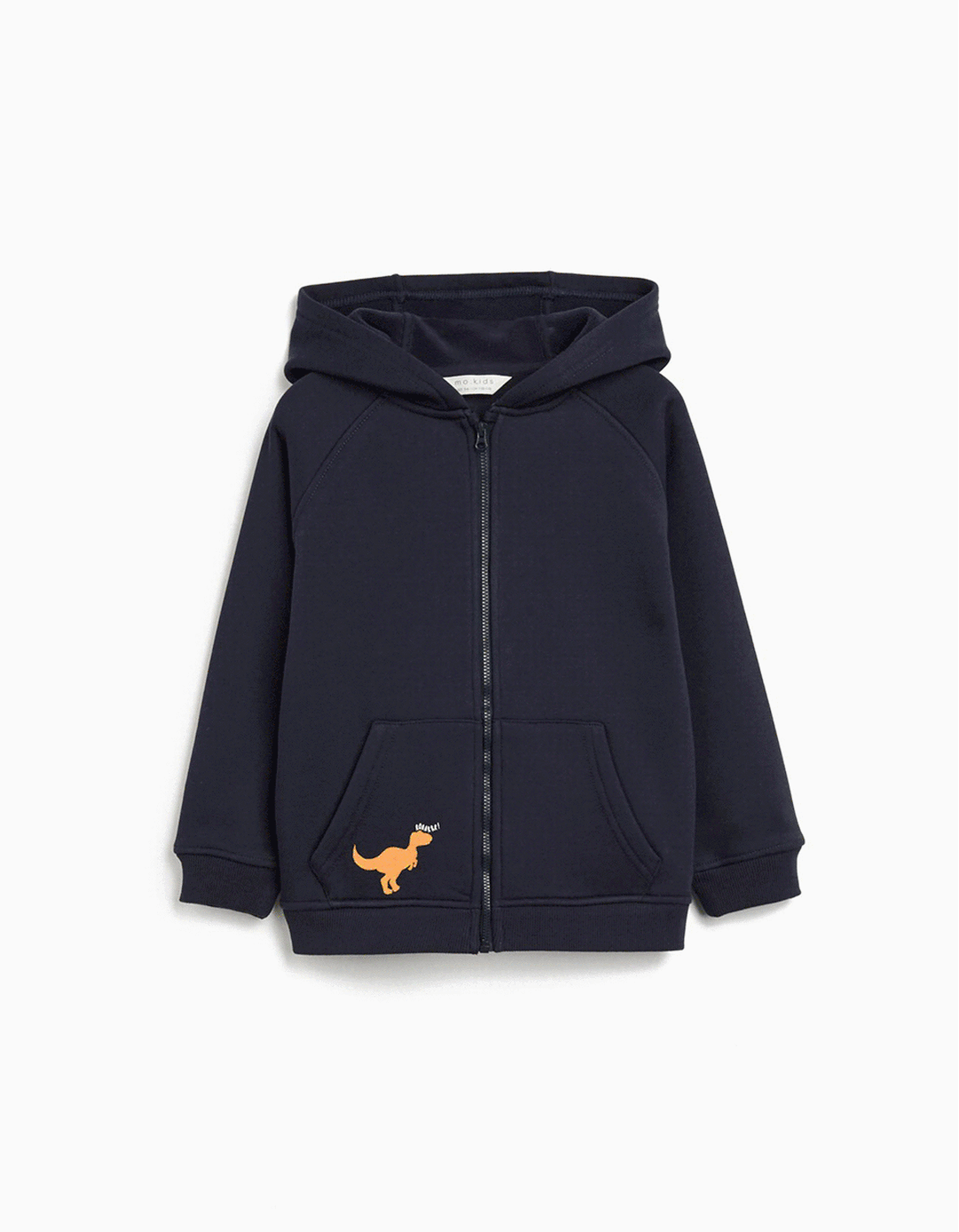 Casaco com Capuz, Menino, Azul Escuro