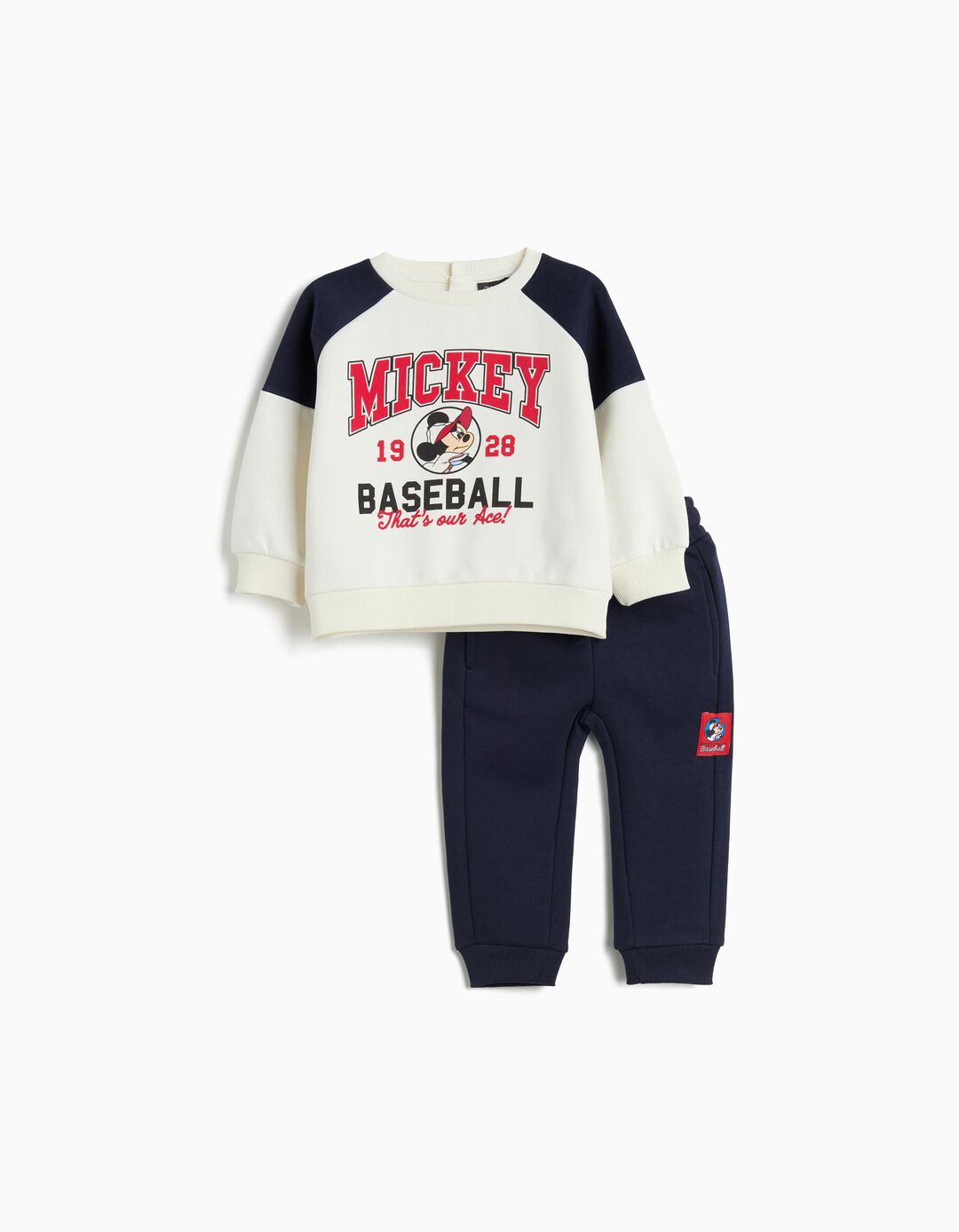 Conjunto de Jogging 'Mickey' &copy;Disney, Menino, Branco