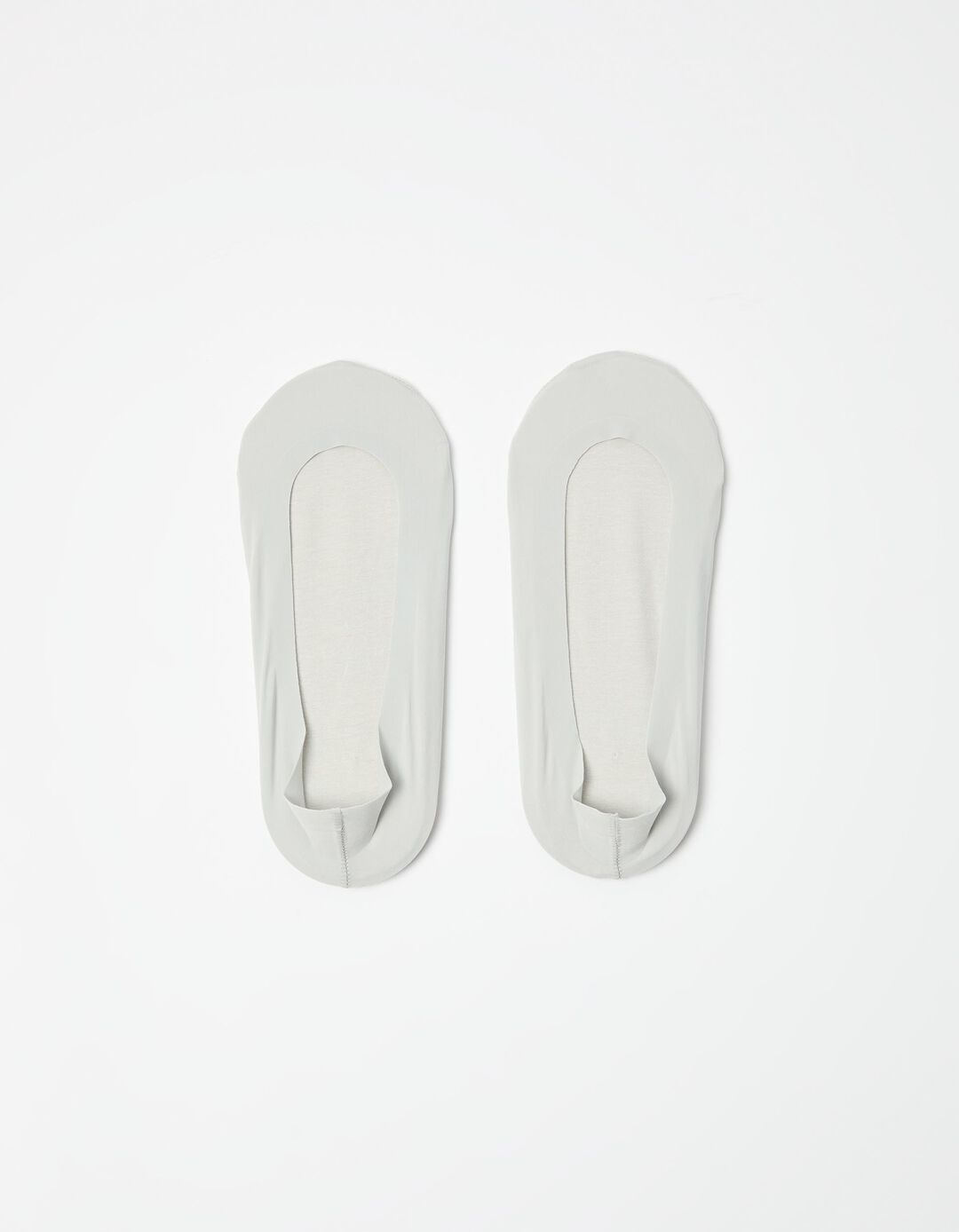 Pack 2 Pares de Meias Invis&iacute;veis, Mulher, Cinzento