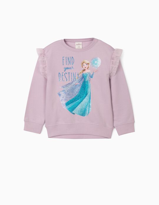 Sweatshirt for Girls, 'Frozen II', Lilac