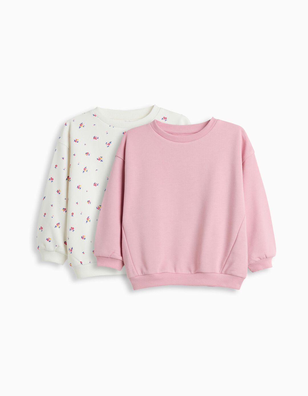 Pack 2 Sweatshirts De Felpa, Menina, Branco