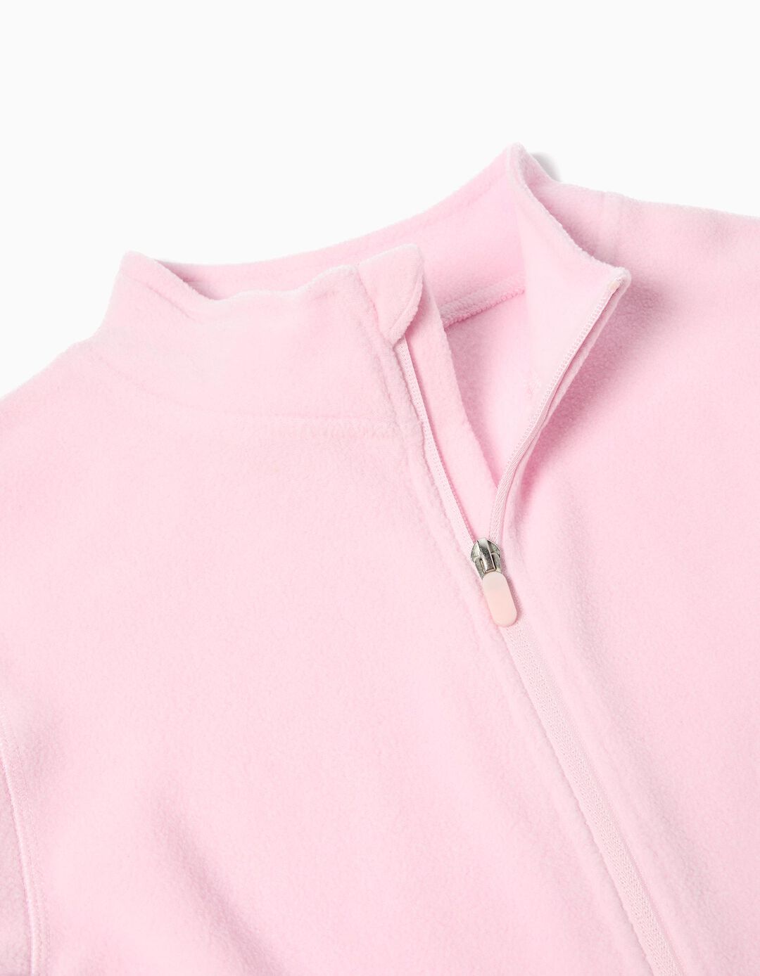 Casaco Polar, Menina, Rosa Claro