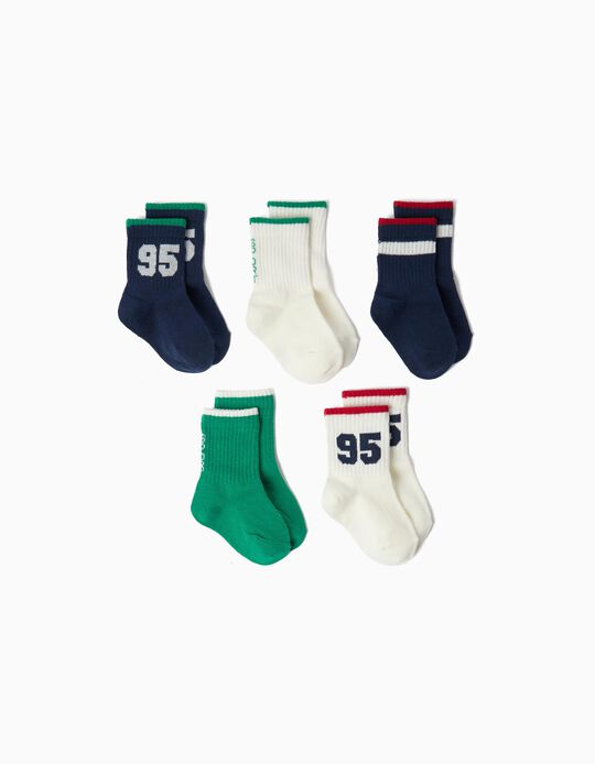 Comprar Online Pack 5 Pares De Meias, Menino, Multicolor